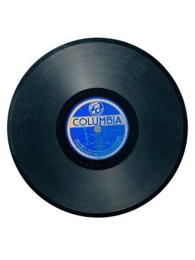 The Happy Six Fancies / Yoo-Hoo 10in Shellac 78 RPM Columbia Records A3482